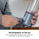 Ninja Blast Portable Blender, 530ml, Rechargeable with USB-C Cord, Crushes Ice, lightweight, BPA Free, Ninja BC151SM